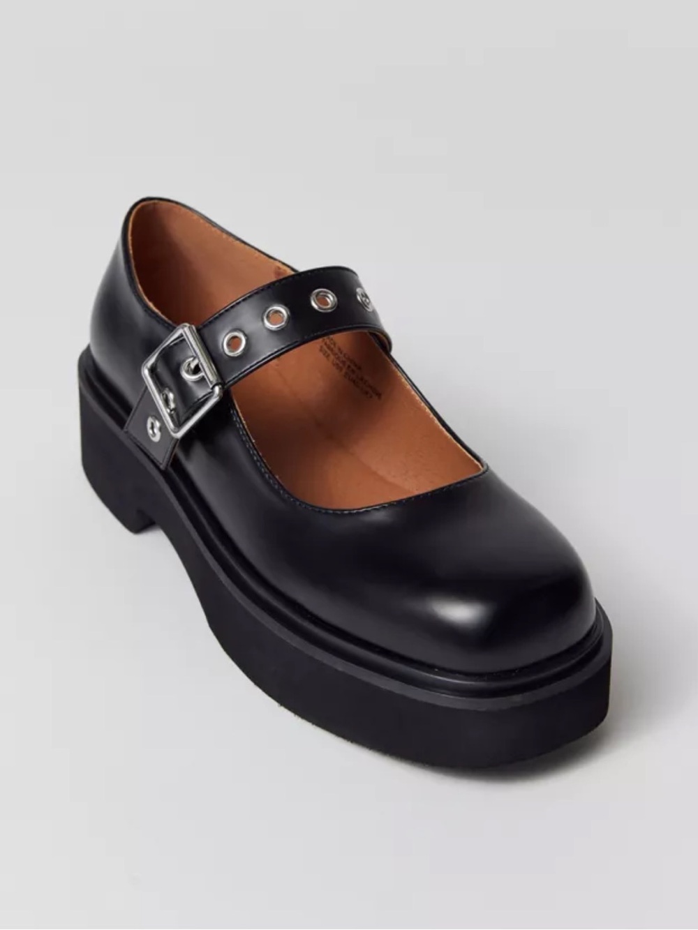 Urban Outfitters Margot Mary Jane Platform Shoe - Black Sz 6